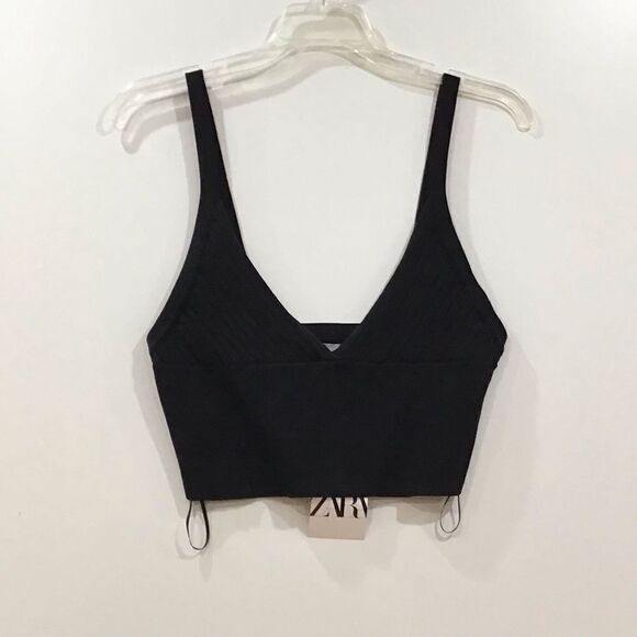 Zara Crop Top, Size L - Picture 2 of 5